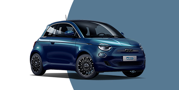 ALL NEW FIAT 500e ELECTRIC FROM £355 PER MONTH PLUS INITIAL RENTAL + VAT